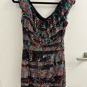Nine West multicolor Patterned Women's Dress